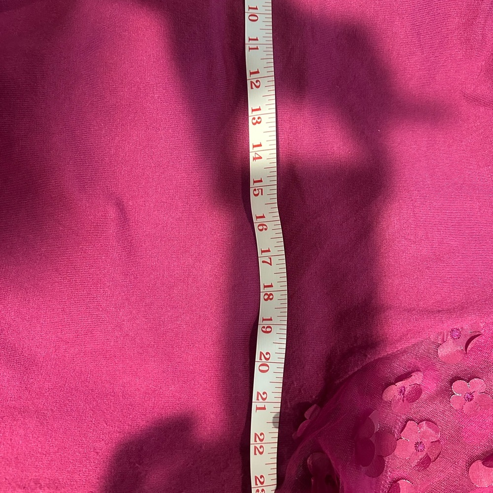 Sioni Fuchsia Knit Top 1x - Picture 7 of 7